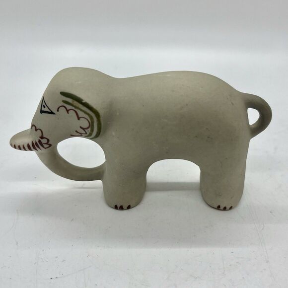 Vintage Rare Lot 5 Soviet Turyginsky Art Ceramics Zoo Animal Figurines Toys - Picture 2 of 16